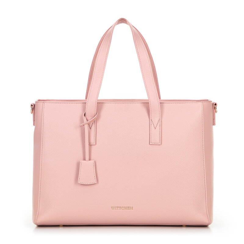Damska torba na laptopa 16" z imitacji skóry różowa 100-4Y-918-P Damska torba na laptopa 16" z imitacji skóry różowa 100-4Y-918-P