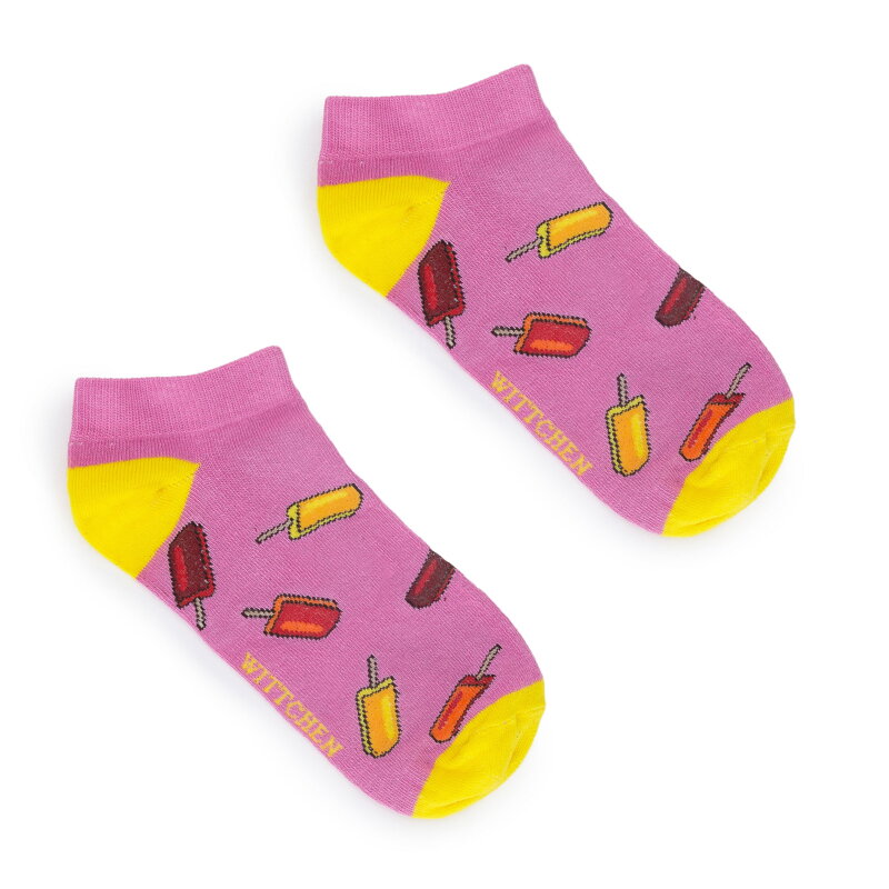 Damskie skarpetki w lody na patyku 94-SD-005-X1