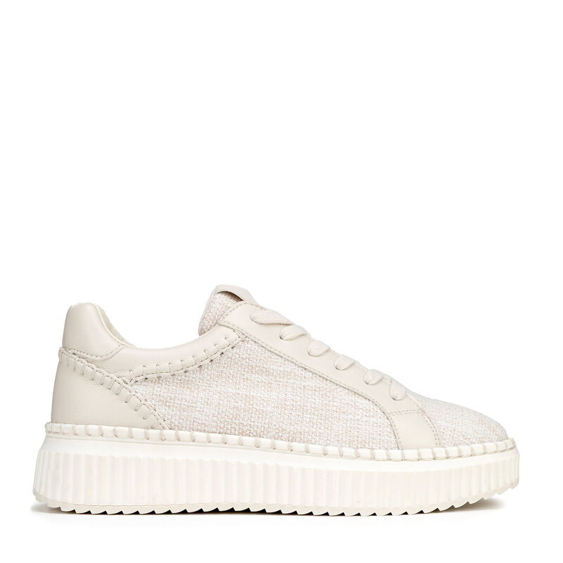 Dámske kožené tenisky lomená biela 100-DP-405-0