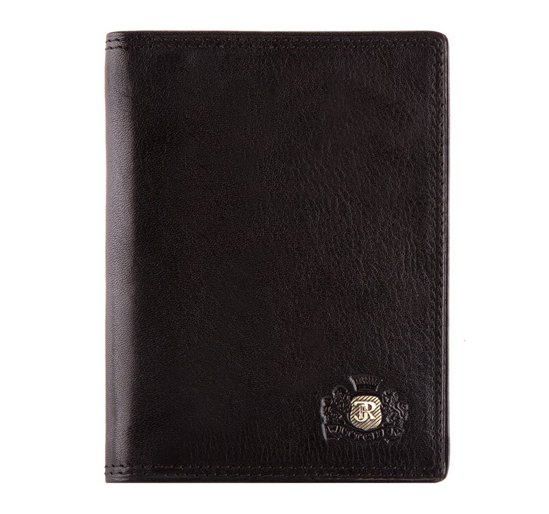 Etui na dokumenty skórzane klasyczne czarne 39-2-174-1 Etui na dokumenty skórzane klasyczne czarne 39-2-174-1