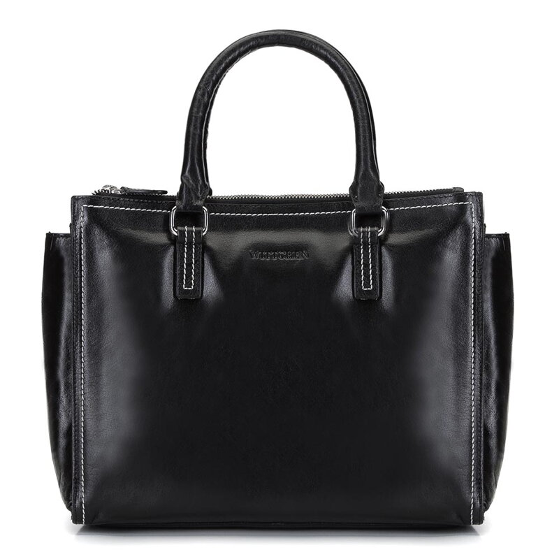 Kuferek skórzany ze stębnowaniem 85-4E-250-1