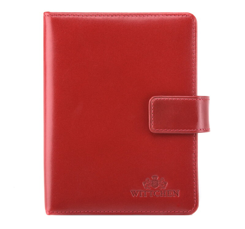 Organizer ze skóry licowej brązowy 21-5-017-3