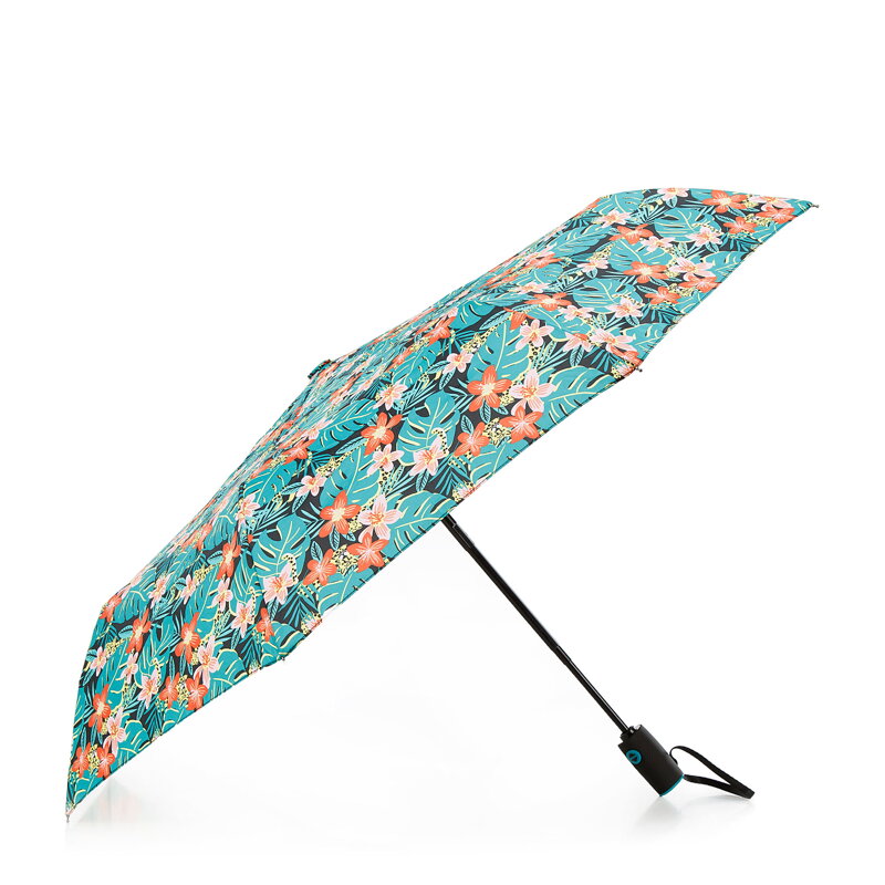 Parasol automatyczny prosty zielono-różowy PA-7-154-KX