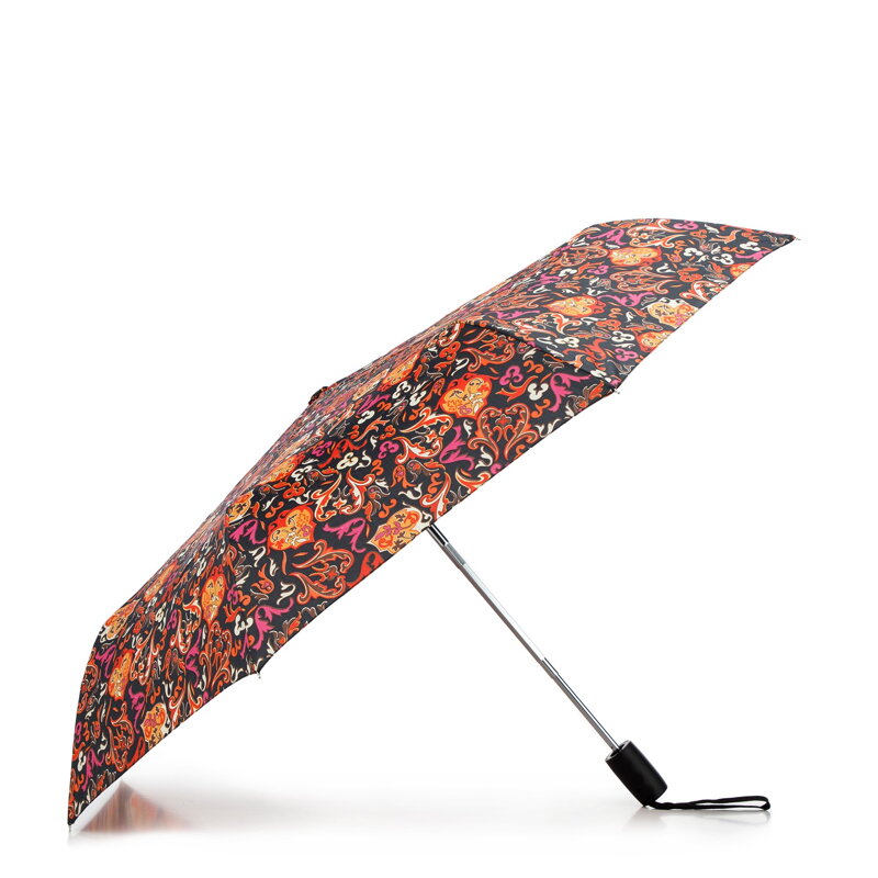 Parasol automatyczny wzorzysty czarno-pomarańczowy PA-7-172-X9 Parasol automatyczny wzorzysty czarno-pomarańczowy PA-7-172-X9