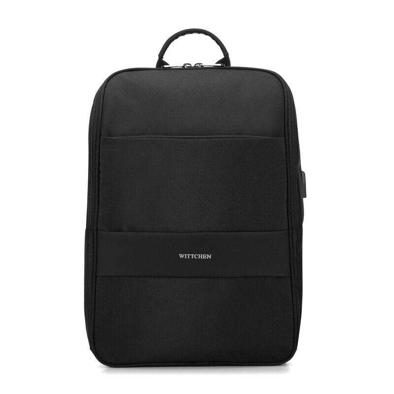 Męski plecak na laptopa 15,6” z zaokrągloną klapą 94-3P-203-1 Męski plecak na laptopa 15,6” z zaokrągloną klapą 94-3P-203-1