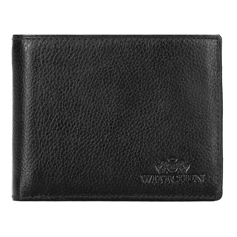 Męski portfel skórzany z wykładanym panelem 21-1-039-10L