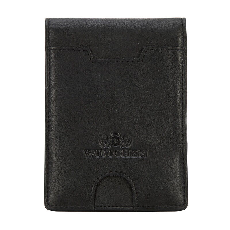 Męski portfel skórzany z klipsem 26-1-004-1