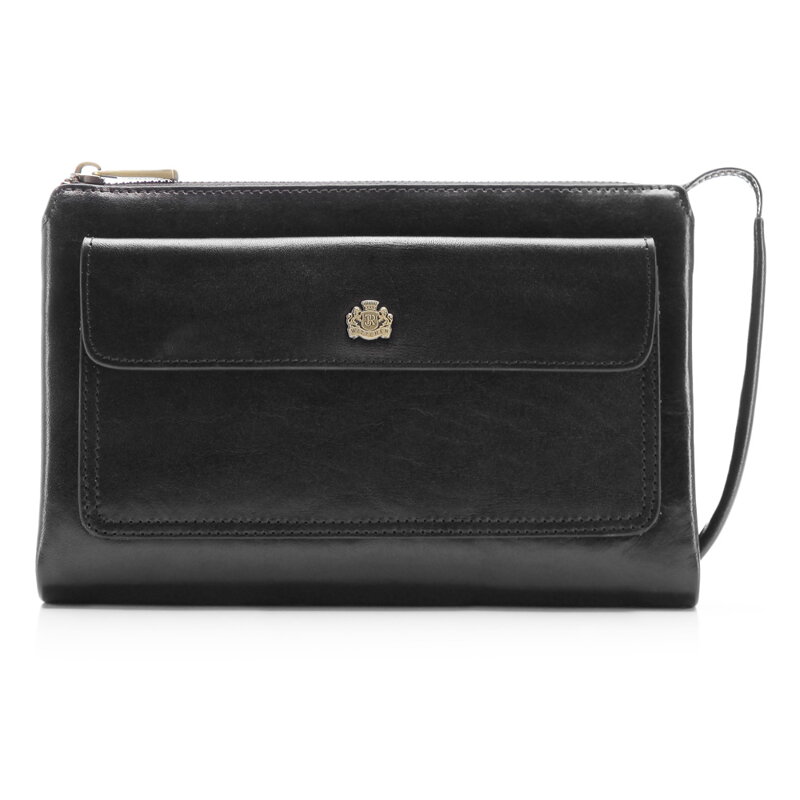 Saszetka skórzana z bocznym uchwytem 10-3-375-1