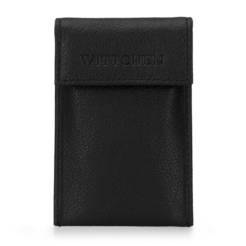 Skórzane etui Secure Signal na klucze samochodowe typu keyless czarne 14-2-211-1D Skórzane etui Secure Signal na klucze samochodowe typu keyless czarne 14-2-211-1D