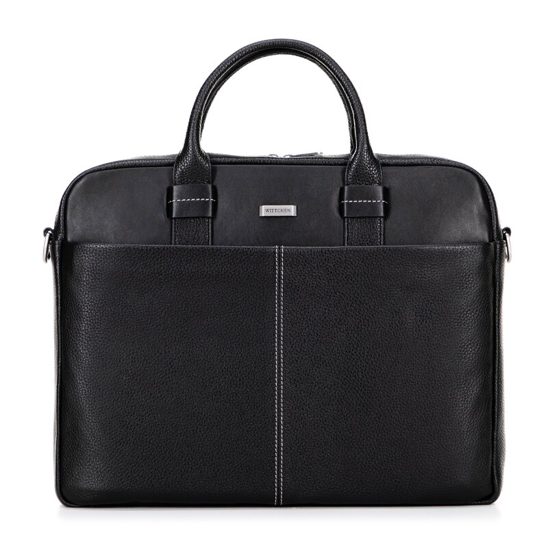 Kožená taška na notebook 16” čierna 100-3U-809-1 Kožená taška na notebook 16” čierna 100-3U-809-1