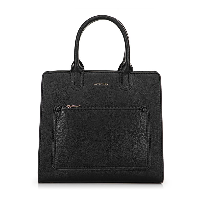 Torba na laptopa 13” z imitacji skóry czarna 100-4Y-916-1 Torba na laptopa 13” z imitacji skóry czarna 100-4Y-916-1