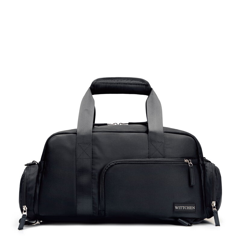 Torba podróżna 2w1 do samolotu z funkcją plecaka czarna 56-3S-022-10