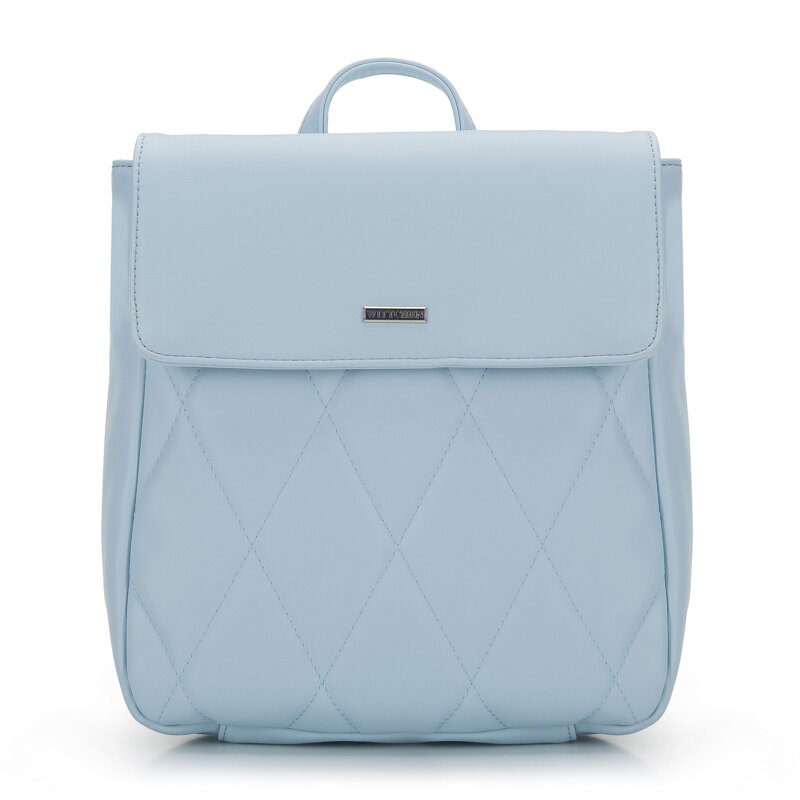 Damski plecak z ekoskóry pikowany 94-4Y-210-7