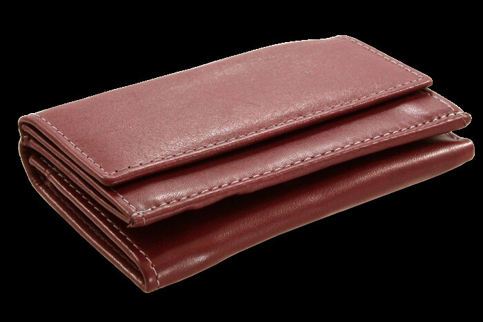 Burgundy dámska kožená mini peňaženka 511-4392A-34 Burgundy dámska kožená mini peňaženka 511-4392A-34