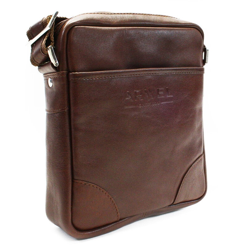 Hnedý kožený pánsky crossbag 215-1713-40 Hnedý kožený pánsky crossbag 215-1713-40