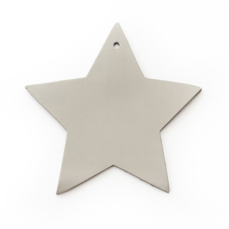 Svetlosivá vianočná ozdoba hviezda 619-1216-20